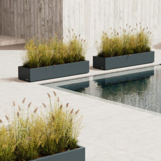 Jardinieră Metal Planter XIC - 150 x 40 x 25 cm